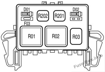 Auxiliary relay box: Ford F-150 (2008)
